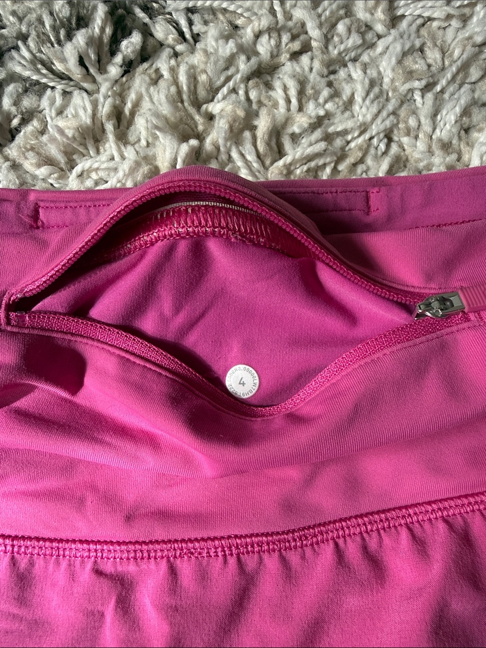 Lululemon High Rise Speed Up Shorts - Picture 3 of 5